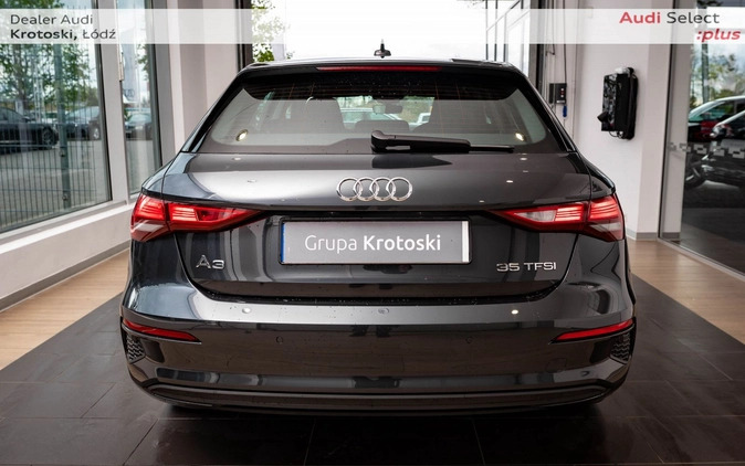 Audi A3 cena 129900 przebieg: 1510, rok produkcji 2022 z Łódź małe 781